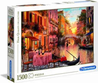 Produktbild von High Quality Collection - 1500 Teile Puzzle - Venedig