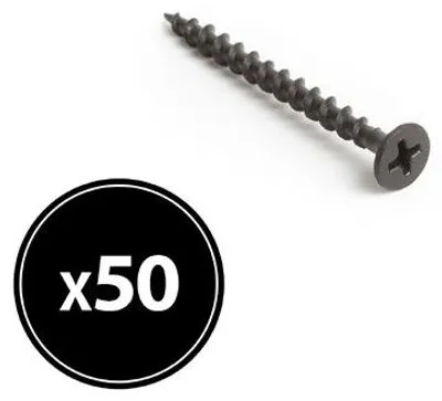 Imagen del producto de Tornillo para paneles de yeso, de madera - 3,5 x 55 mm - 5 unidades