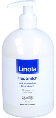 Obrázek produktu pro Linola pleťové mléko pro suchou pokožku se sklonem k neurodermatitidě, 500 ml pleťová voda