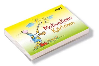Produktbild von Oups Kärtchenbox Motivations Kärtchen