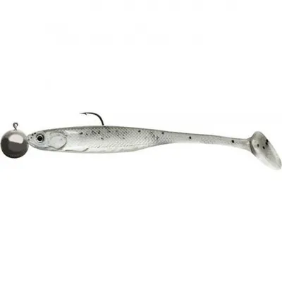 Image de Cormoran Crazy Fin Shad RTF 10cm Pearl White Gummifisch-Set