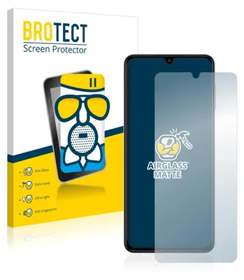 Produktbild von BROTECT Entspiegelungs Schutzglas für Samsung Galaxy A22 4G Schutzfolie Panzer Folie Glas Display Schutz matt