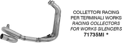 Immagine prodotto di Collettori racing ARROW per terminali Works per Yamaha