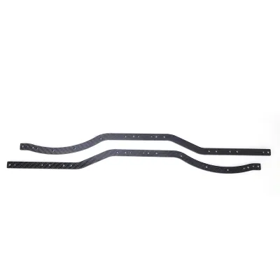 Imagen del producto de Chasis para vehículos a control remoto, barras de chasis de fibra de carbono, travesaños de chasis para vehículos a control remoto, barras de chasis para vehículos todoterreno a control remoto, accesorios para modelos de automóviles