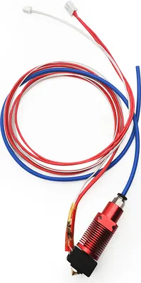 Obrázok produktu pre Aibecy 24 V súprava horúceho konca extrudéra 0,4 mm vyhrievací blok trysky silikónový kryt Kompatibilný s 3D tlačiarňou Creality CR-10S Pro