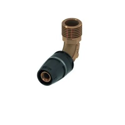 Produktbild von TECE 8713306 TECElogo-Push Winkelübergangsnippel