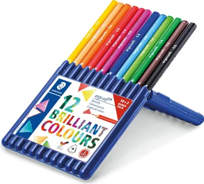 Produktbild von STAEDTLER Dreikant-Buntstift ergosoft 10+2 Etui