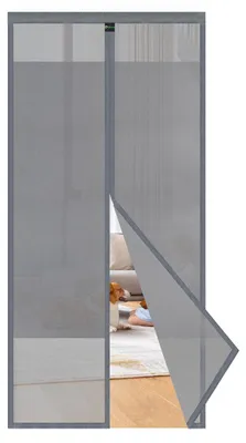 Image de Moustiquaire magnétique anti-insectes pour portes
