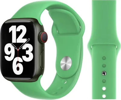 Produktbild von Original Apple Sport Armband S/M 38/40/41mm MN2C3ZM/A Bright Green