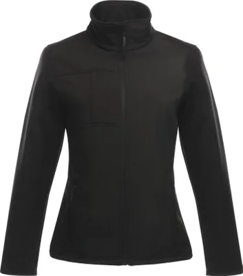 Produktbild von Regatta - Dámská softshellová bunda "Octagon II" RG2163 (42DE) (Black/Black)
