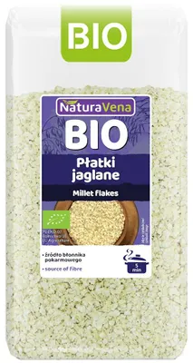 PŁATKI JAGLANE BIO 400 g - NATURAVENA