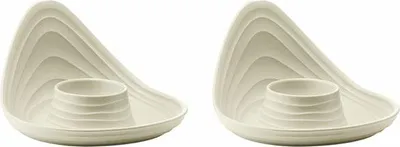 Immagine prodotto di Portauovo 2 pezzi beige