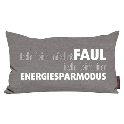 Produktbild von Magma Kissen Zitat:"Ich bin nicht FAUL"