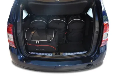 Produktbild von Dacia Duster 2010-2017 Kofferraumtaschen Set 5 Stk