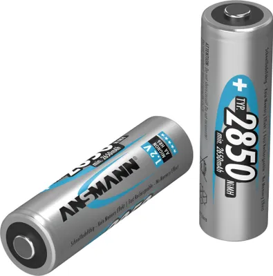 Produktbild von Ansmann 1,2 V rechargeable battery NiMH / Professional, 2850 mAh, Nickel–Metal Hydride (NiMH), 1,2V, AA, .