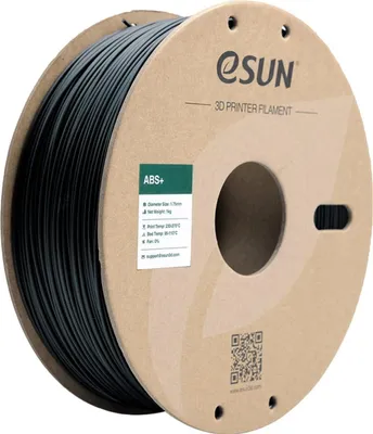 Obrázek produktu pro eSUN ABS+ FILAMENT ČERNÝ 1,75 MM 1 KG