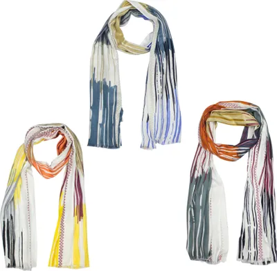 Produktbild von Sunsa Damen Schal/Herren Tuch Winter Halstuch Herrenschal XXL Tücher Geschenkideen  Frauen/Männer 3er Set Pashmina Schultertuch Winterschal