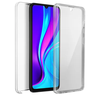 Immagine prodotto di Avizar, custodia protettiva per Xiaomi Redmi 9C, fronte + retro, trasparente