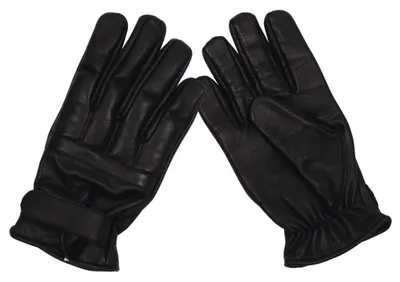 Produktbild von MFH Lederhandschuhe, schwarz, mit Quarzsandfüllung