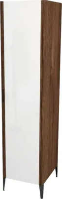 Produktbild von Devo Hochschrank Lotos BxHxT 45 x 190 x 53 cm mit Spiegeltür Anschlag rechts bronze expressive oak