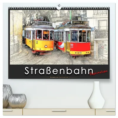 Produktbild von Straßenbahn Faszination (hochwertiger Premium Wandkalender 2027 DIN A2 quer), Kunstdruck in Hochglanz