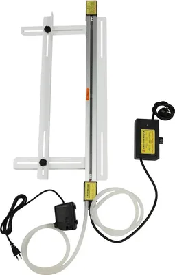 Obrázek produktu pro Ohýbačka akrylu - Ohřívač plastových pásů - 60 cm - 1000 W - Topný drát - Pro akryl Plexisklo PVC PP PC PS - Hliníková slitina a silikon - Vesmírně šedý