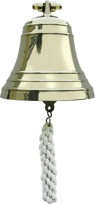 Produktbild von Schiffsglocke 15cm Messing Wandglocke Glocke