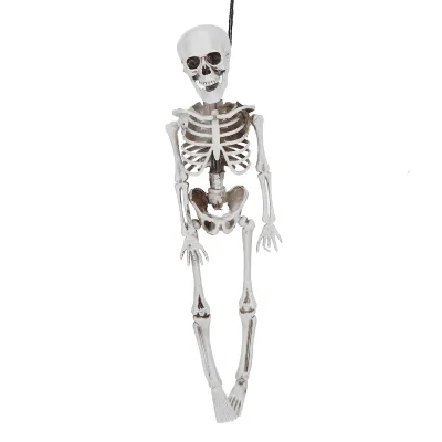 Obrázek produktu pro Dekorace lebky, kostra Halloween, kostra z pryskyřice, kostra celého těla Halloween, párty potřeby, dekorace Halloween