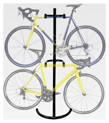Produktbild von Fahrradständer für 2 Fahrräder 200x75x54 cm 90 kg platzsparendes Hängesystem mit verstellbaren Haltearmen