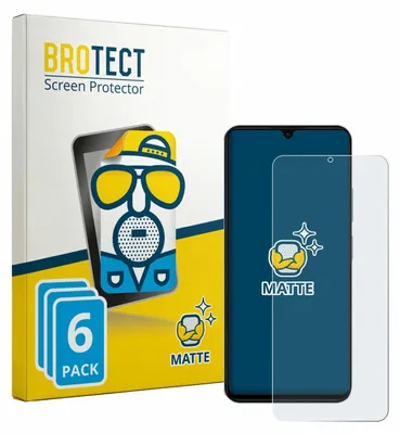 Produktbild von 6x BROTECT Schutzfolie für Blackview Wave 10C Displayschutz Displayschutzfolie Folie Matt Entspiegelungsfolie