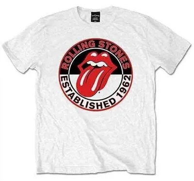 Produktbild von The Rolling Stones Est. 1962 White L T-Shirt