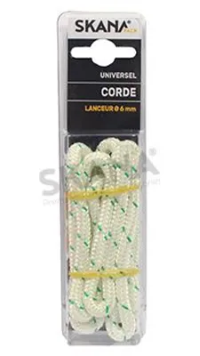 Produktbild von Vorgefertigte Schnur 1,30 m, ø: 6 mm. (unter Hülle)