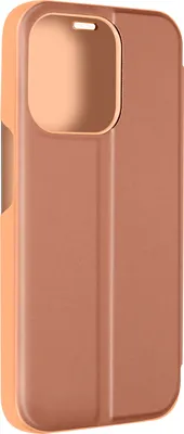 Produktbild von Avizar, View Cover mit Spiegeleffekt und Standfunktion für Apple iPhone 15 Pro, Champagnerrosa
