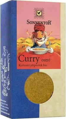 Obrázek produktu pro Sonnentor 00879, Práškové koření, 50 g, Bazalka, Koriandr, Římský kmín, Fenykl, Pískavice řecké seno, Česnek, Zázvor, Pálivá...