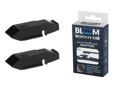Produktbild von Adapter #15 für BLOOM M10 rahmenlose Wischerblätter, 2 Stk