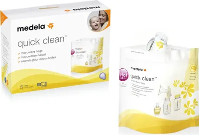 Zdjęcie produktu dla Medela torebki do dezynf Quick Clean 5sz
