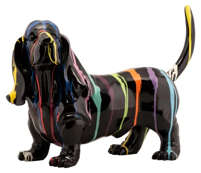 Produktbild von ArtUniverse Skulptur Hund Mit Schlappohren 45 x 26 x 58 cm