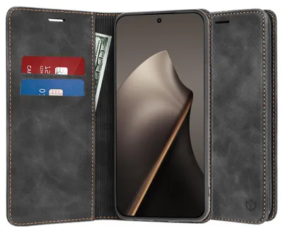 Obrázok produktu pre Techsuit - Confy Cover knižkové puzdro pre Xiaomi 15T - čierne