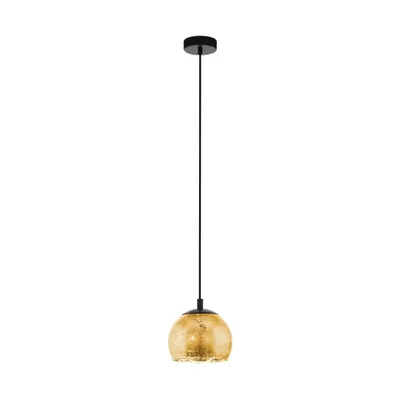 Immagine prodotto di Eglo 98524 ALBARACCIN E27 lampada a sospensione Ø190mm nero oro