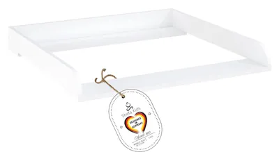 Image de Omgoods - Table à langer universelle pour les meubles Malm, Hemnes et Nordli - Blanche