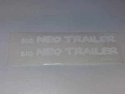 Obrázok produktu pre Big Bobby Car Stickers Aufklebersatz für Anhänger Traler Neo