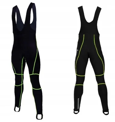 Produktbild von Lange Radhose mit Trägern und Coolmax (Polyesterfasern)-Polsterung, Stanteks M