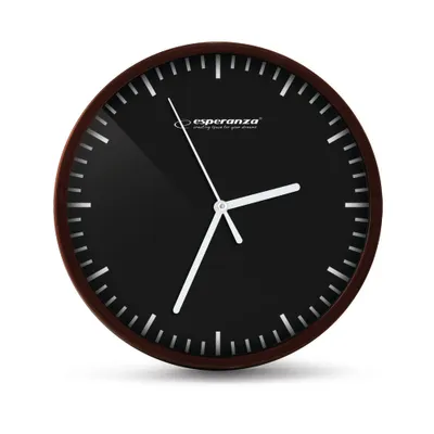Produktbild von Esperanza WALL CLOCK BUDAPEST BLACK