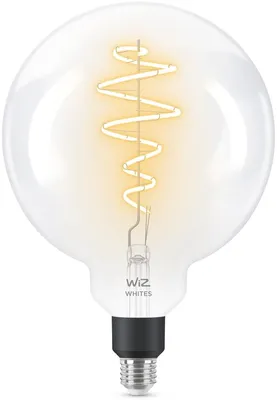 Obrázok produktu pre WiZ 8718699786731Z, Inteligentná žiarovka, Wi-Fi/Bluetooth, Priehľadná, LED, E27, G200