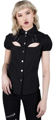 Produktbild von Killstar Gothic Bluse - Hellstar L