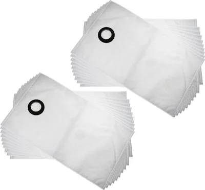Produktbild von vhbw 20x Staubbeutel kompatibel mit Makita 440, 445 Staubsauger - 45cm x 33cm Weiß