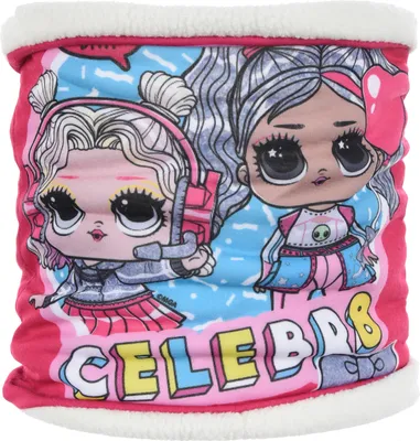 Produktbild von L.O.L. Surprise! Kinder Mädchen Schal Schlauchschal Loop Snood Bandana, Farbe:Pink