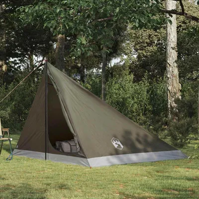 Produktbild von Möbel Trekkingzelt Braun und Grau 4-Personen - Campingzelte CC2125