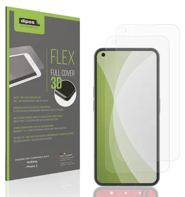 Immagine prodotto di 2x Pellicola protettiva opaca per Nothing Phone 1 Protezione Antiurto Anti-Shock