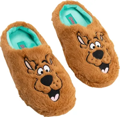 Produktbild von Scooby Doo - Charakter Gesicht Pantoffeln für Herren/Damen Uni NS9428 (41 EU - 42 EU) (Braun)
